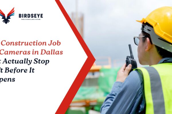 Best Construction Job Site Cameras in Dallas That Actually Stop Theft Before It Happens