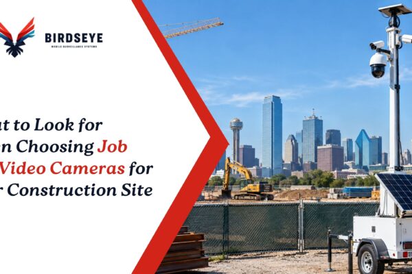 What to Look for When Choosing Job Site Video Cameras for Your Construction Site
